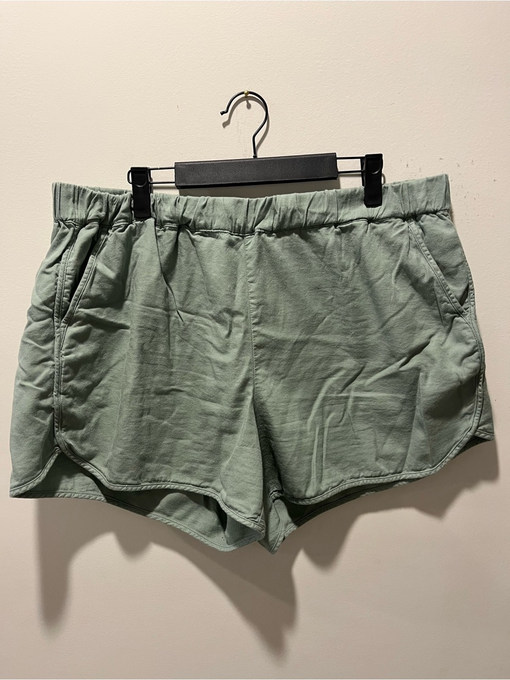 Madewell Olive Green Athletic Lounge Shorts